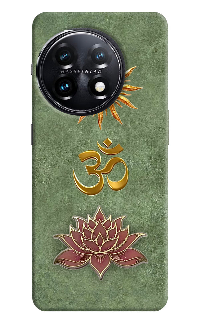 Om & Lotus OnePlus 11 5G Back Cover