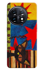 Pop Cat OnePlus 11 5G Back Cover