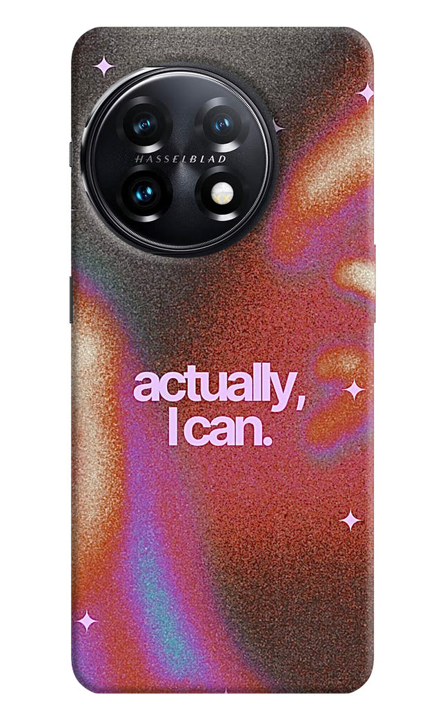 Pink Aura OnePlus 11 5G Hard Case Back Cover by Casekaro