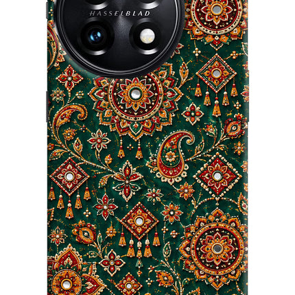 Green Pataka OnePlus 11 5G Hard Case Back Cover by Casekaro