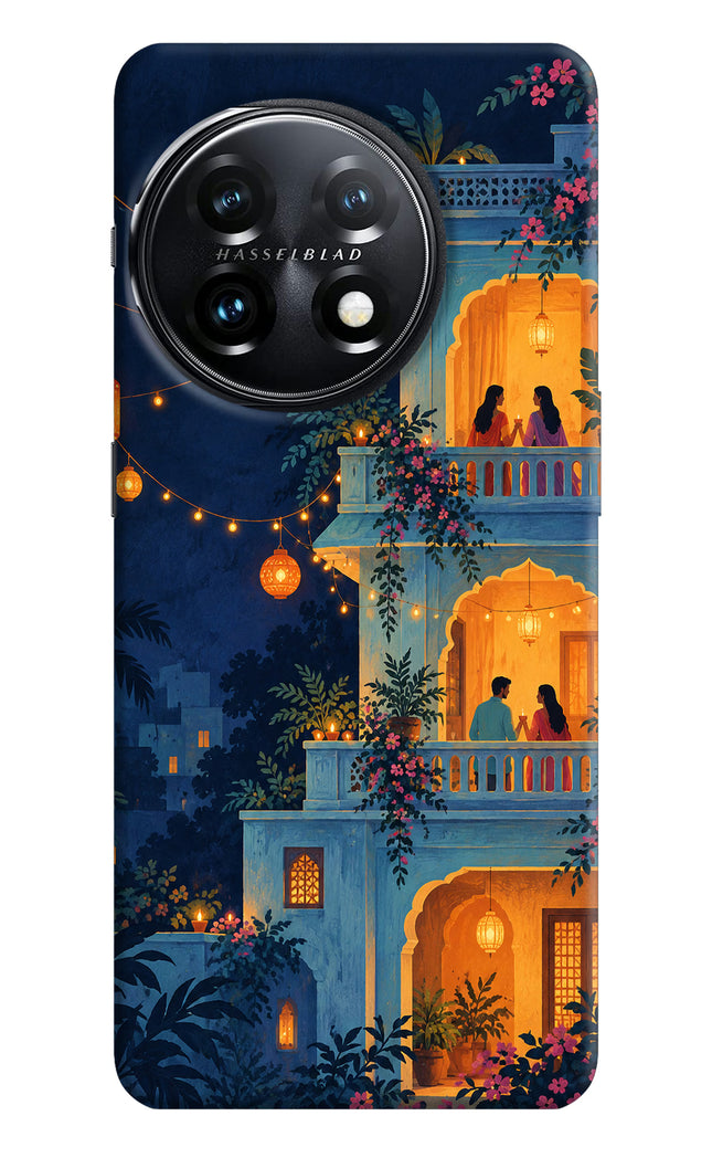 Balcony Glow OnePlus 11 5G Hard Case Back Cover by Casekaro