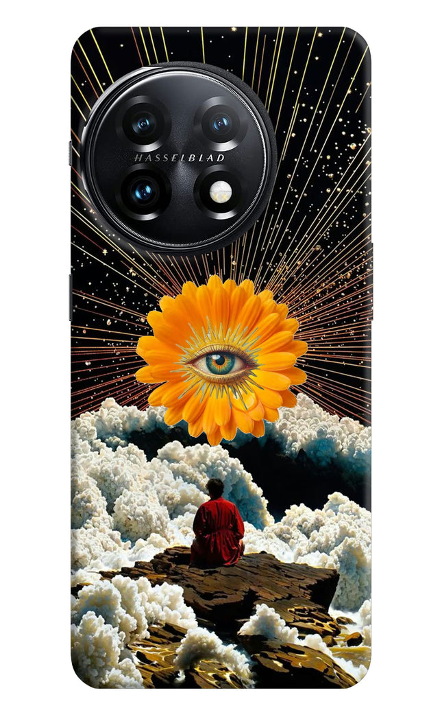 Cosmic Flower OnePlus 11 5G Hard Case Back Cover by Casekaro