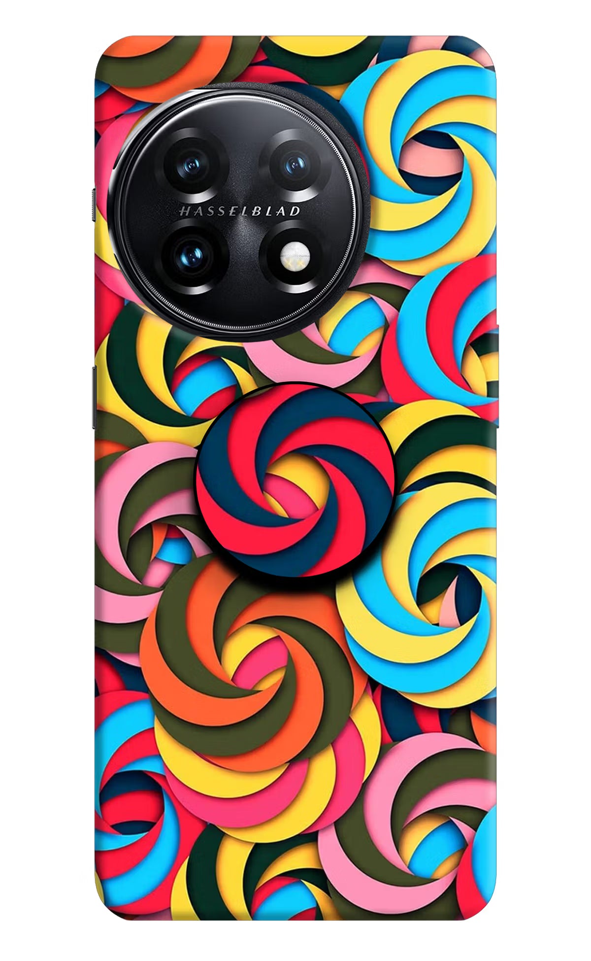 Spiral Pattern OnePlus 11 5G Pop Case by Casekaro