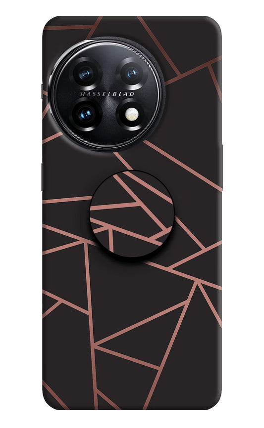 Geometric Pattern OnePlus 11 5G Pop Case by Casekaro