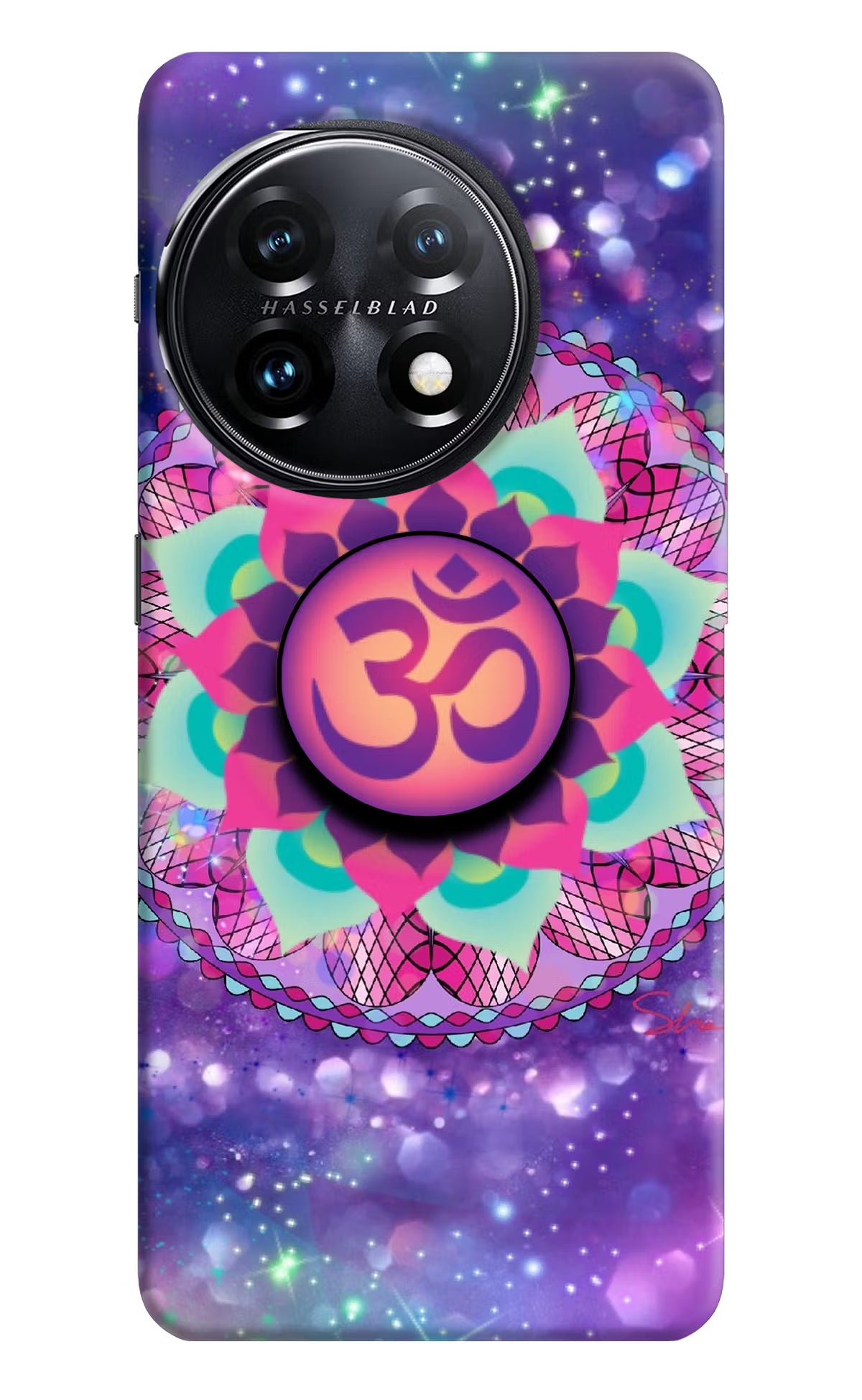Om Purple OnePlus 11 5G Pop Case by Casekaro