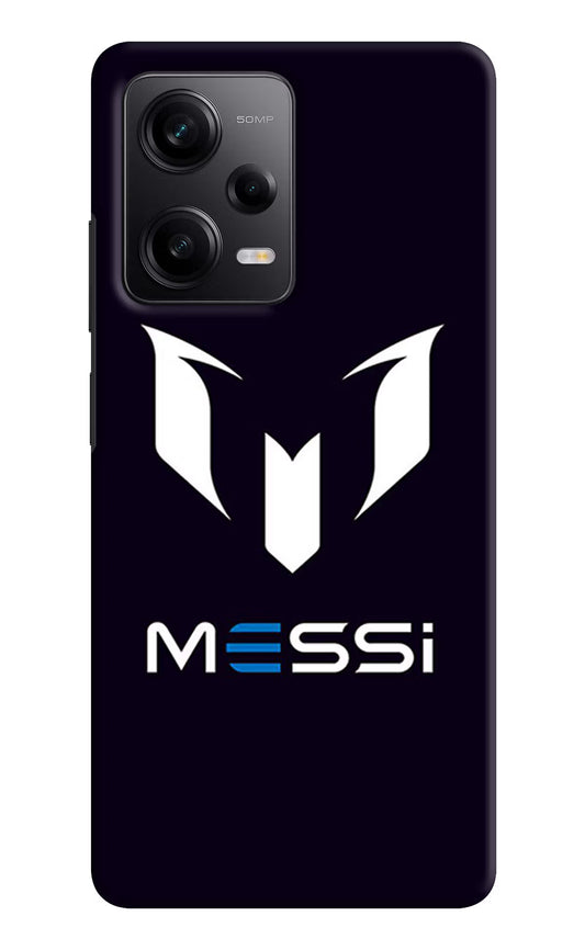 Messi Logo Redmi Note 12 5G Hard Case Back Cover by Casekaro