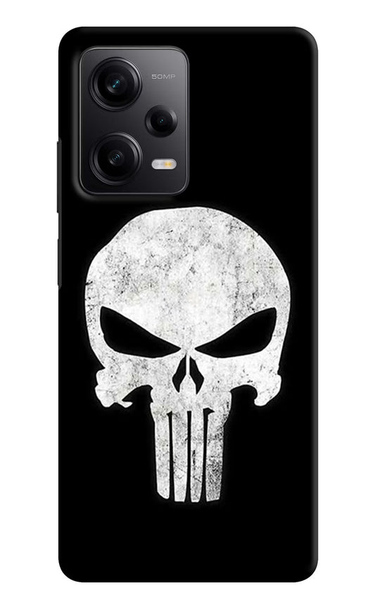 Punisher Skull Redmi Note 12 5G Hard Case Back Cover by Casekaro