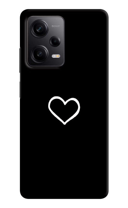 Heart Redmi Note 12 5G Hard Case Back Cover by Casekaro