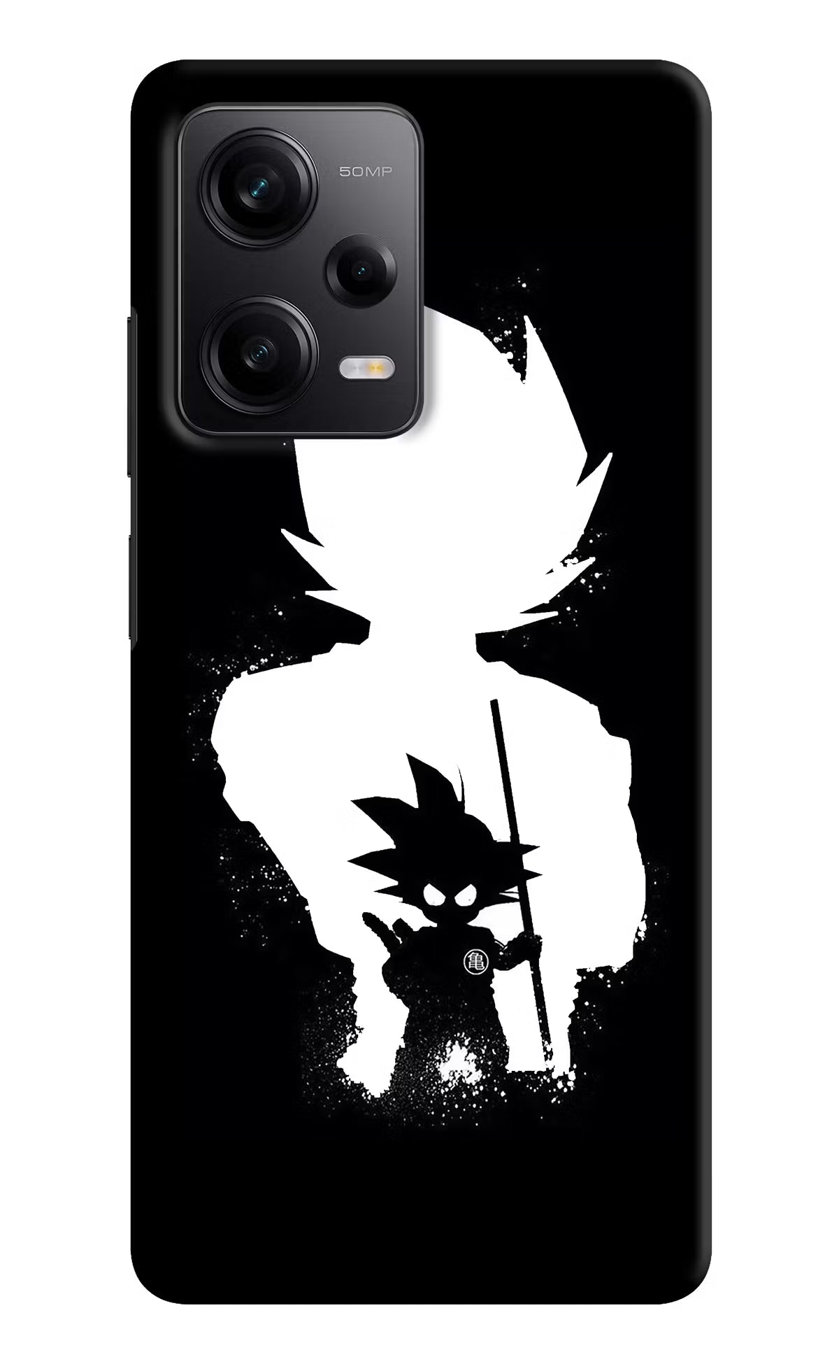 Goku Shadow Redmi Note 12 5G Hard Case Back Cover by Casekaro