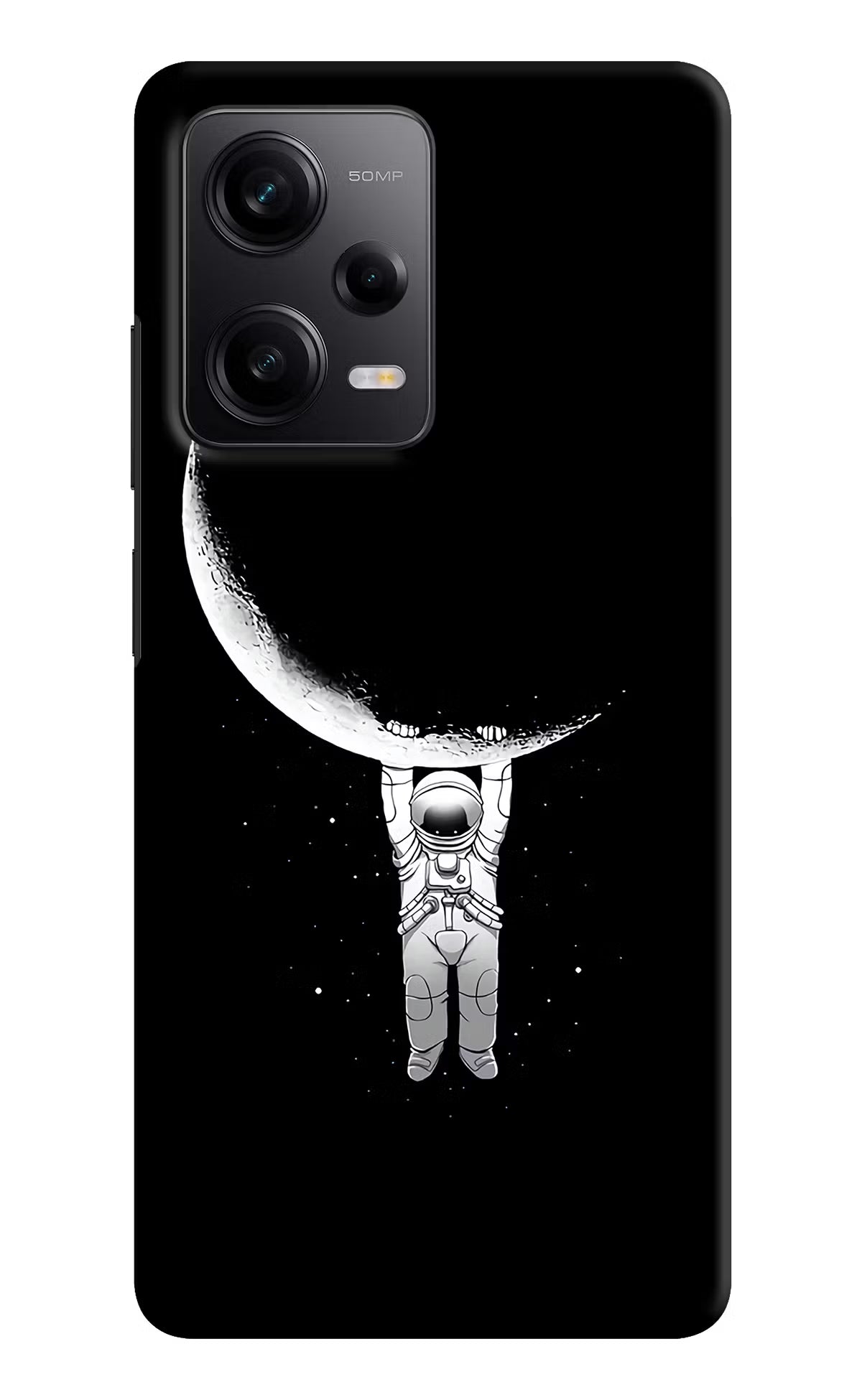Moon Space Redmi Note 12 5G Hard Case Back Cover by Casekaro