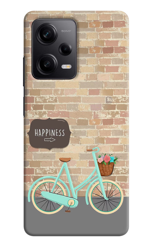 Happiness Artwork Redmi Note 12 5G Hard Case Back Cover by Casekaro