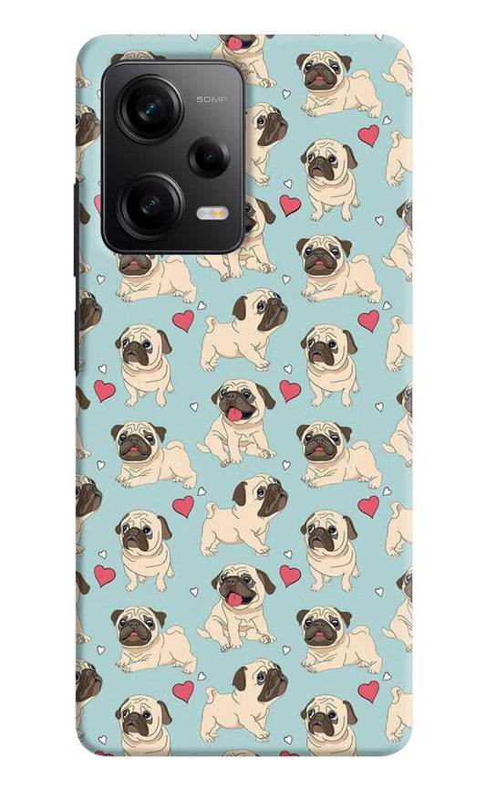 Pug Dog Redmi Note 12 5G Hard Case Back Cover by Casekaro