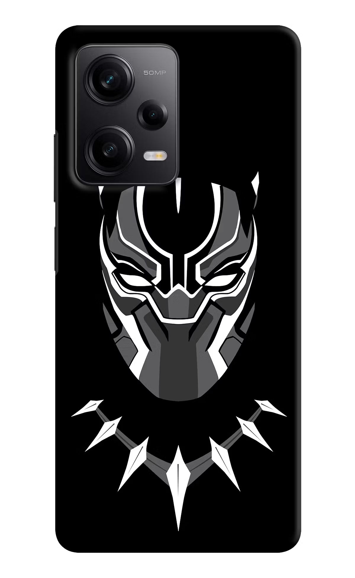 Black Panther Redmi Note 12 5G Hard Case Back Cover by Casekaro
