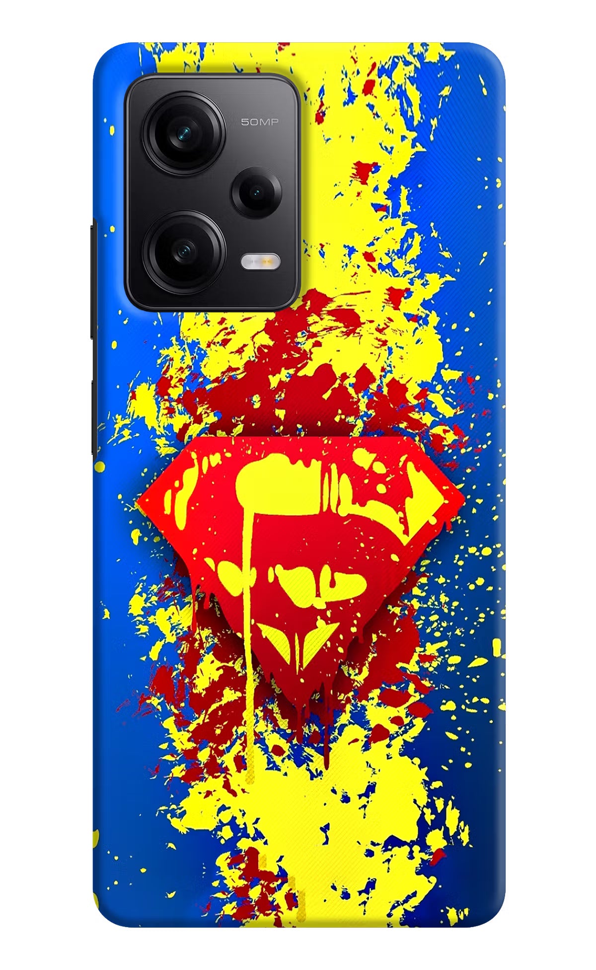 Superman logo Redmi Note 12 5G Hard Case Back Cover by Casekaro