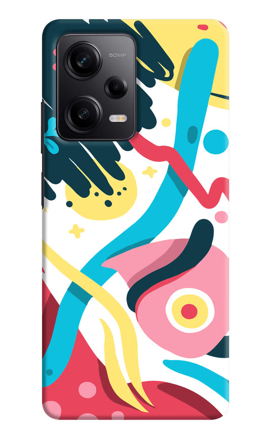 Trippy Redmi Note 12 5G Hard Case Back Cover by Casekaro