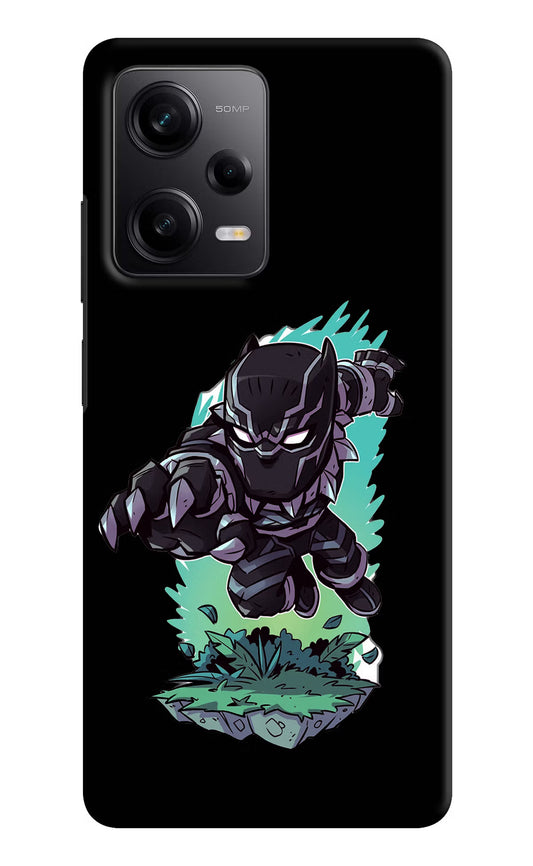 Black Panther Redmi Note 12 5G Hard Case Back Cover by Casekaro
