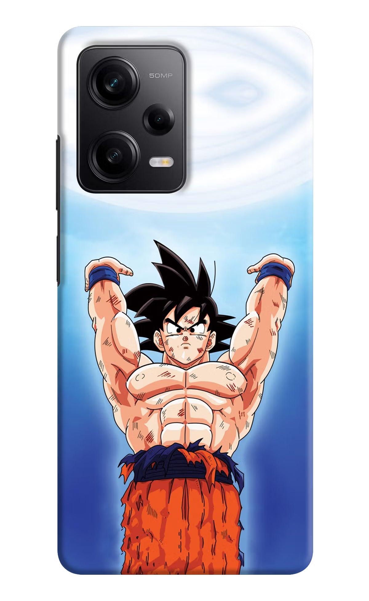 Goku Power Redmi Note 12 5G Hard Case Back Cover by Casekaro