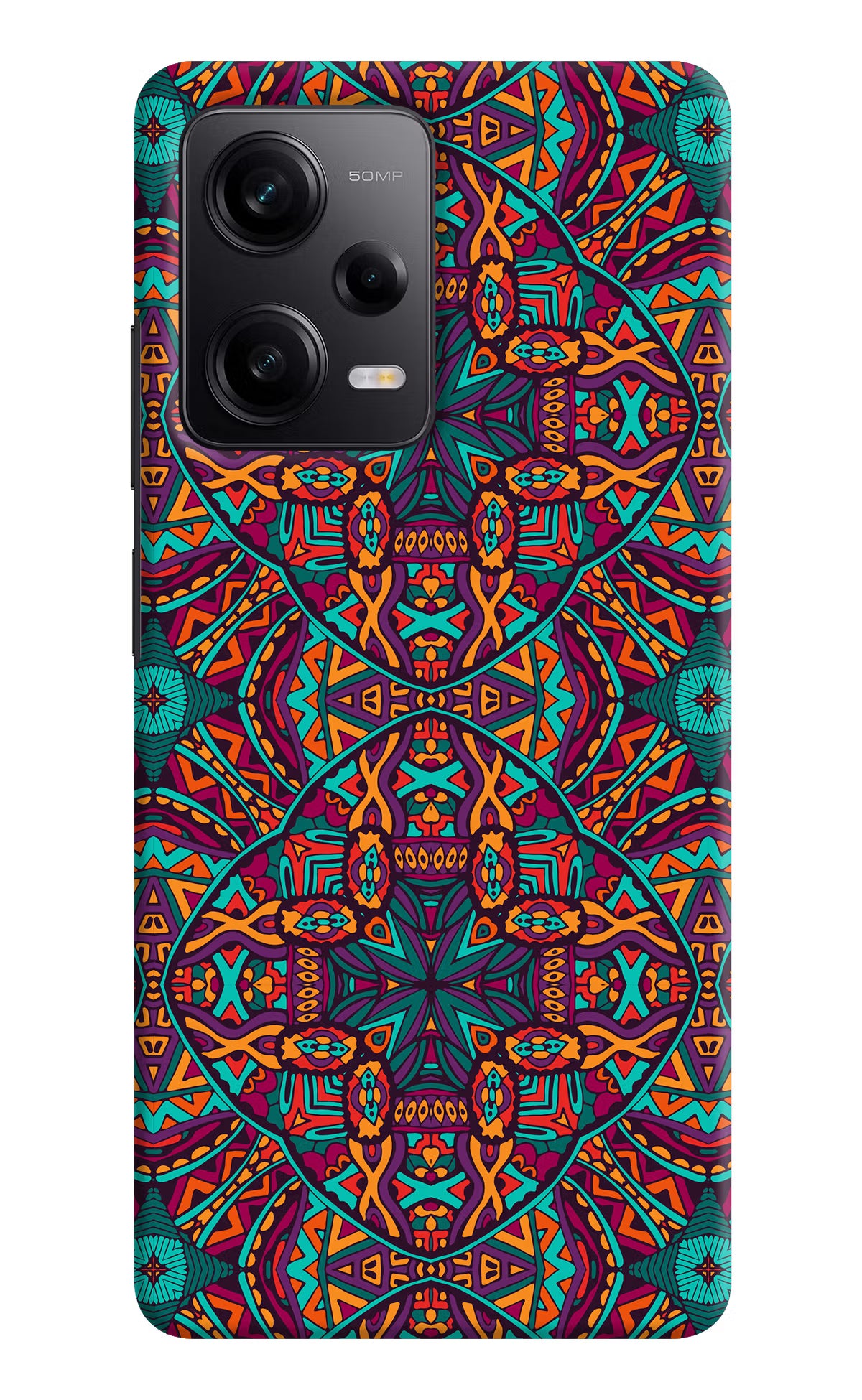 Colour Mandala Redmi Note 12 5G Hard Case Back Cover by Casekaro