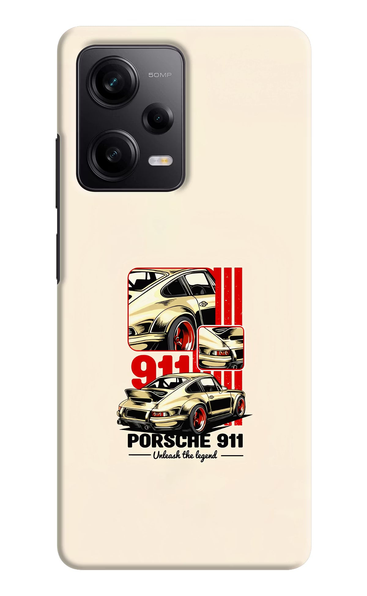Classic Porsche 911 Redmi Note 12 5G Hard Case Back Cover by Casekaro