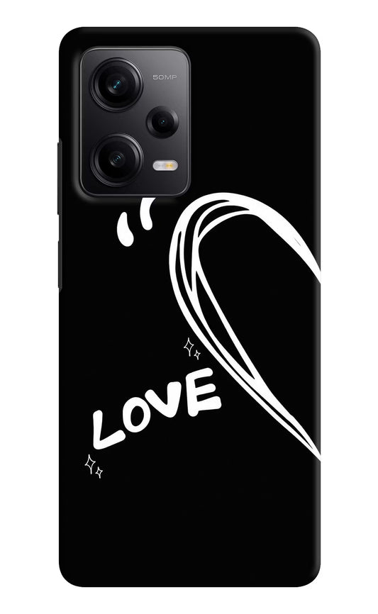 Love Line Redmi Note 12 5G Hard Case Back Cover by Casekaro