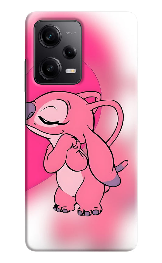 Angel Hug Redmi Note 12 5G Hard Case Back Cover by Casekaro