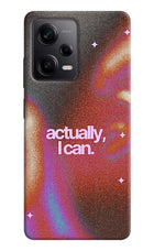 Pink Aura Redmi Note 12 5G Back Cover