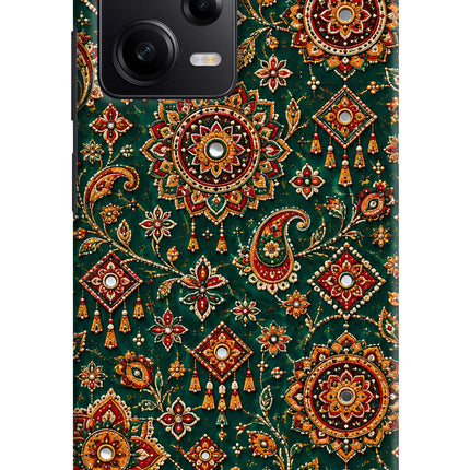 Green Pataka Redmi Note 12 5G Back Cover