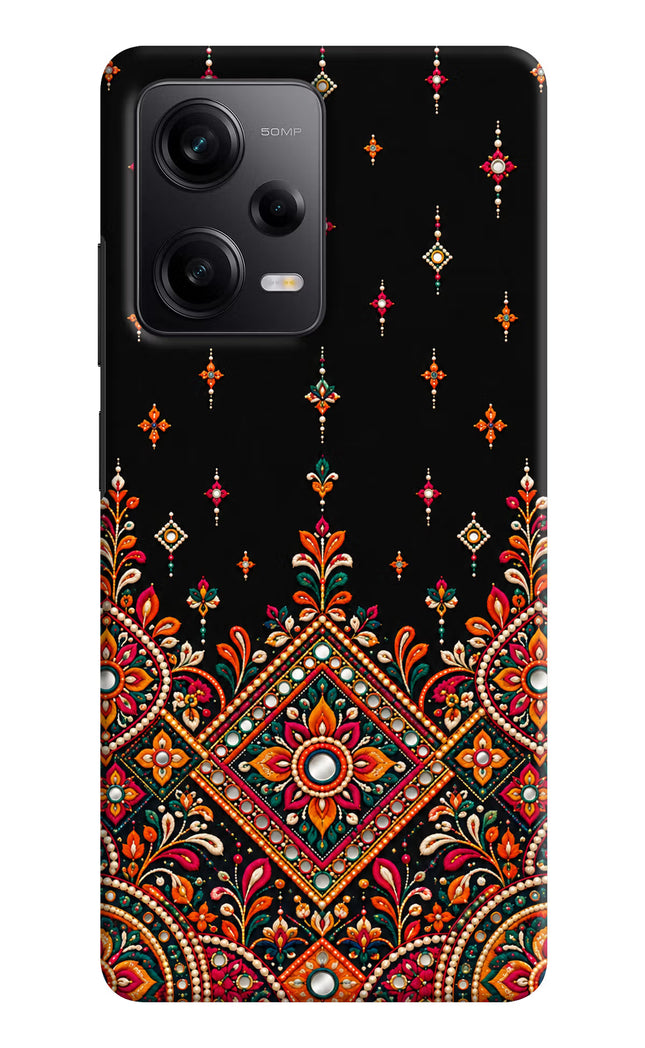 Noir Mehfil Redmi Note 12 5G Hard Case Back Cover by Casekaro