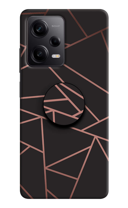Geometric Pattern Redmi Note 12 5G Pop Case by Casekaro
