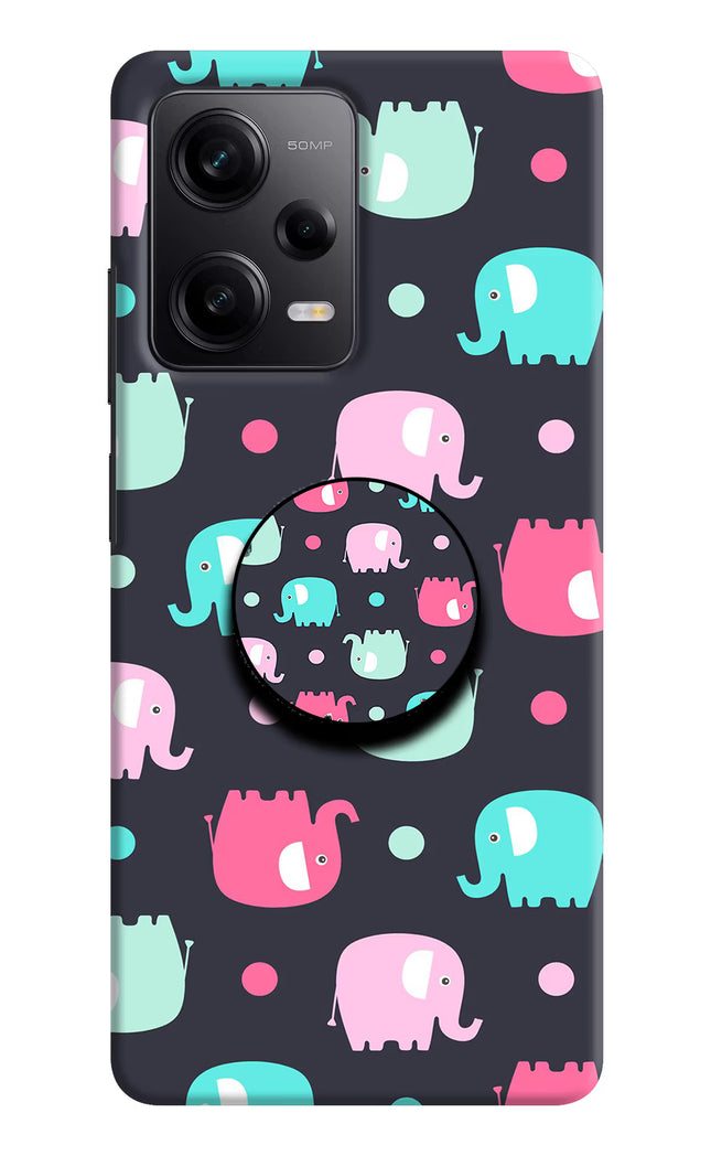 Baby Elephants Redmi Note 12 5G Pop Case by Casekaro