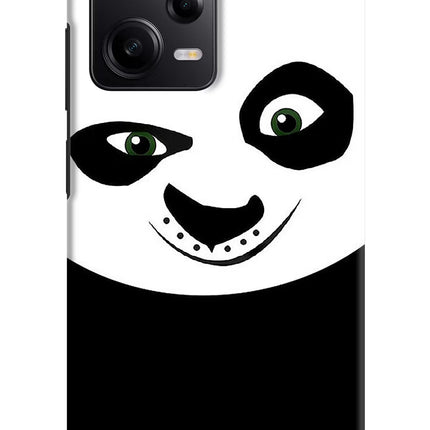 Panda Redmi Note 12 Pro 5G Hard Case Back Cover by Casekaro