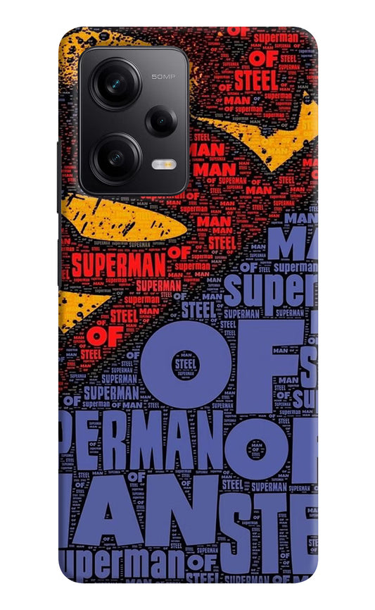 Superman Redmi Note 12 Pro 5G Hard Case Back Cover by Casekaro