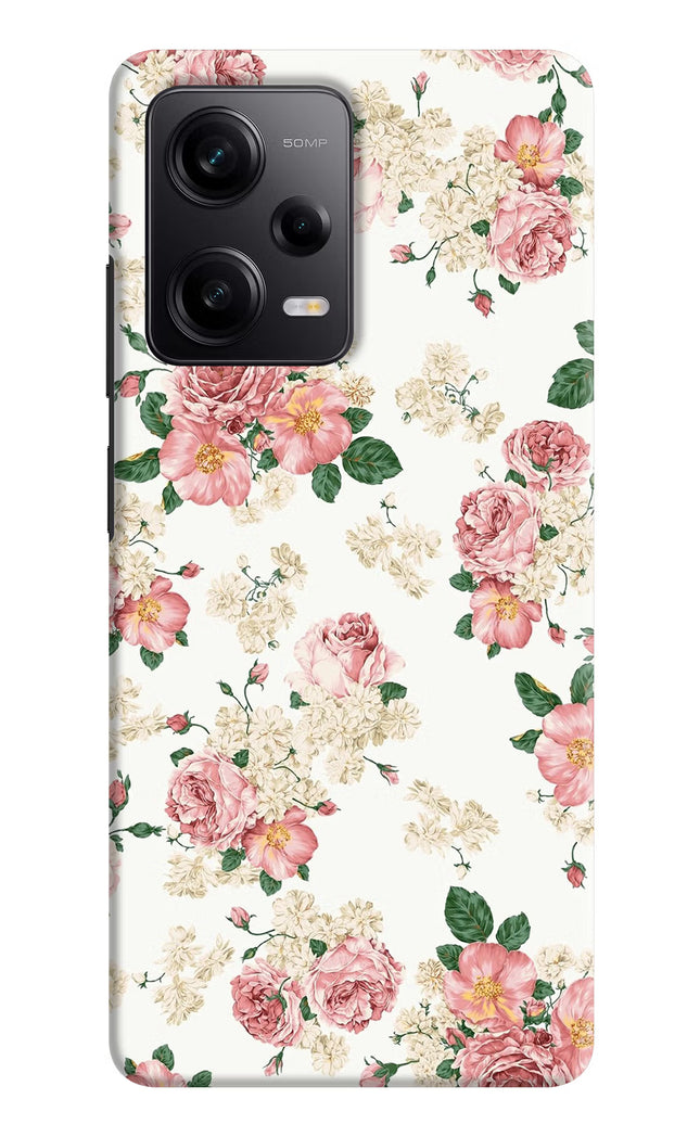Flowers Redmi Note 12 Pro 5G Hard Case Back Cover by Casekaro