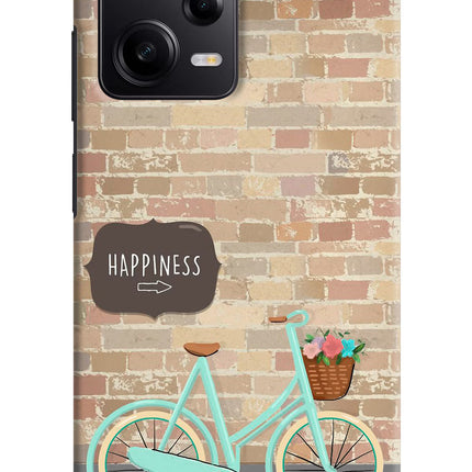 Happiness Artwork Redmi Note 12 Pro 5G Hard Case Back Cover by Casekaro