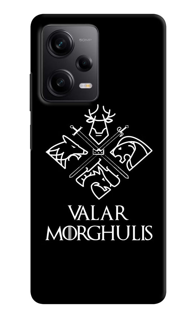 Valar Morghulis | Game Of Thrones Redmi Note 12 Pro 5G Hard Case Back Cover by Casekaro