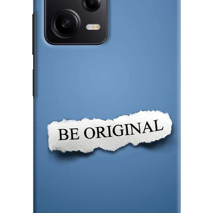 Be Original Redmi Note 12 Pro 5G Hard Case Back Cover by Casekaro