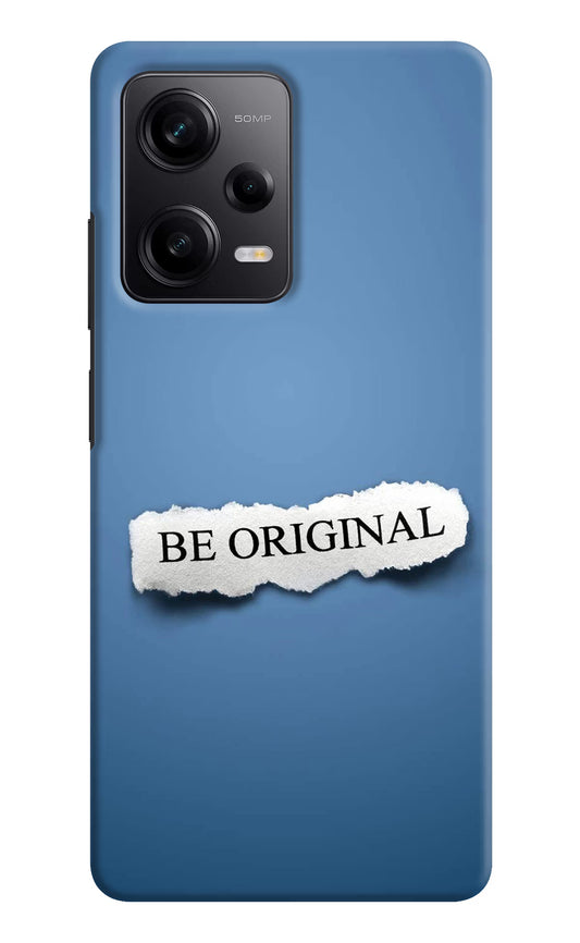 Be Original Redmi Note 12 Pro 5G Hard Case Back Cover by Casekaro