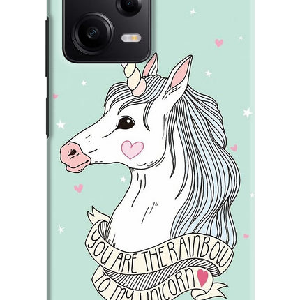 Unicorn Wallpaper Redmi Note 12 Pro 5G Hard Case Back Cover by Casekaro