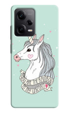 Unicorn Wallpaper Redmi Note 12 Pro 5G Hard Case Back Cover by Casekaro