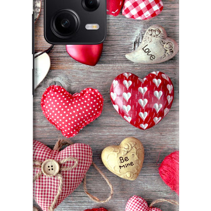 Love Wallpaper Redmi Note 12 Pro 5G Hard Case Back Cover by Casekaro