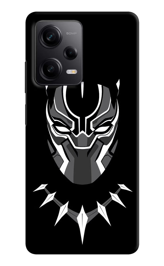 Black Panther Redmi Note 12 Pro 5G Hard Case Back Cover by Casekaro
