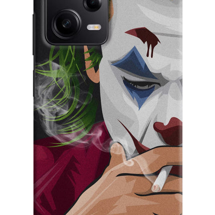 Joker Smoking Redmi Note 12 Pro 5G Hard Case Back Cover by Casekaro