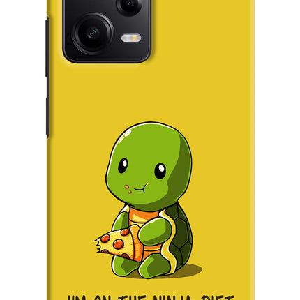 I'm on Ninja Diet Redmi Note 12 Pro 5G Hard Case Back Cover by Casekaro