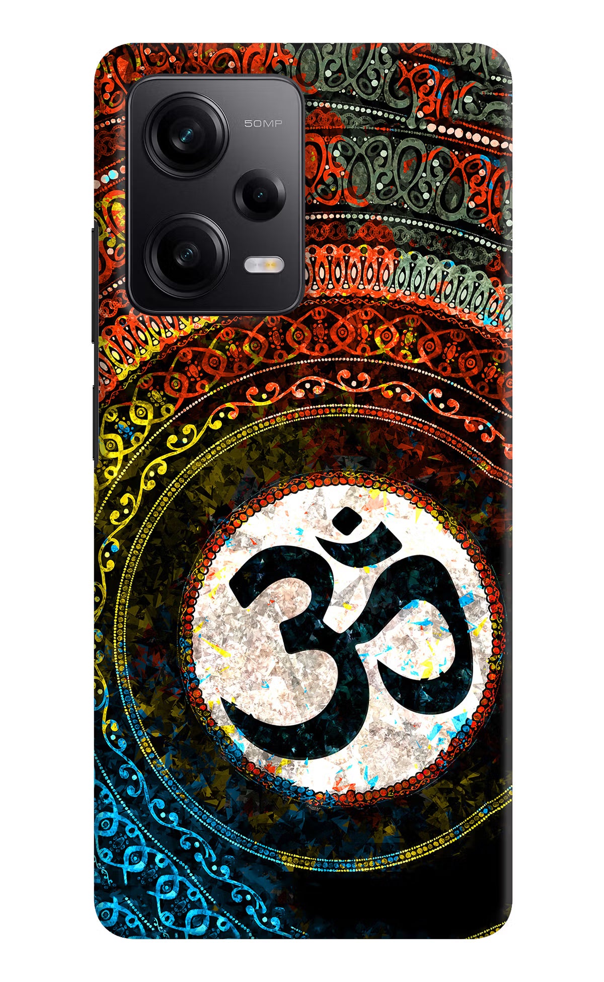 Om Cultural Redmi Note 12 Pro 5G Hard Case Back Cover by Casekaro