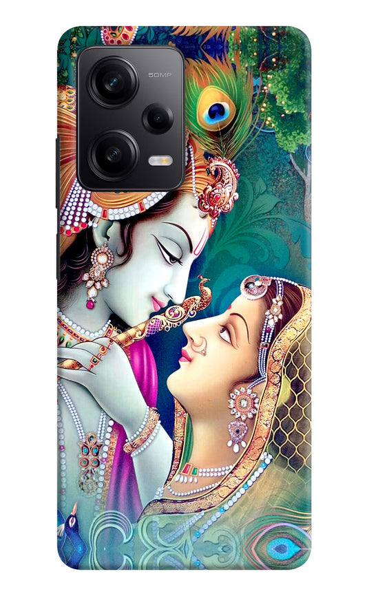 Lord Radha Krishna Redmi Note 12 Pro 5G Hard Case Back Cover by Casekaro
