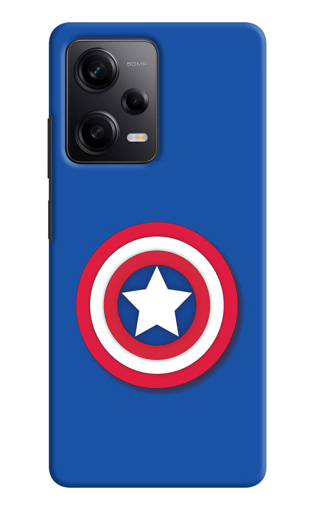 Shield Redmi Note 12 Pro 5G Hard Case Back Cover by Casekaro