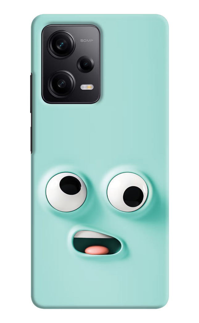 Funny Cartoon Redmi Note 12 Pro 5G Hard Case Back Cover by Casekaro