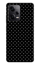 White Dots Redmi Note 12 Pro 5G Hard Case Back Cover by Casekaro