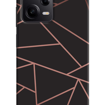 Geometric Pattern Redmi Note 12 Pro 5G Hard Case Back Cover by Casekaro