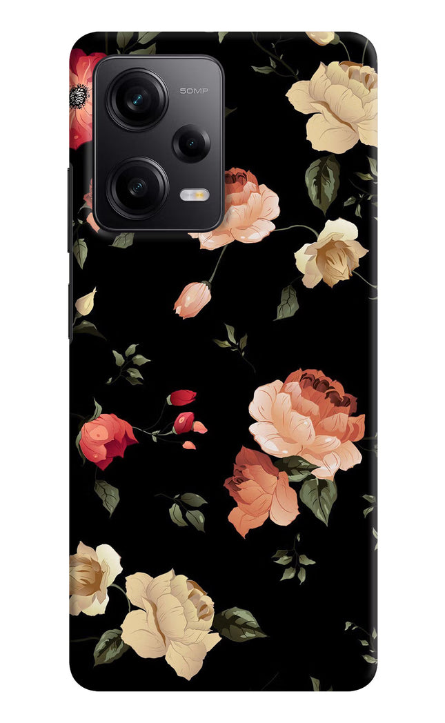 Flowers Redmi Note 12 Pro 5G Hard Case Back Cover by Casekaro